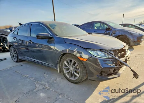 2019 Honda Civic Ex from USA, damaged, VIN JHMFC1F3XKX014084